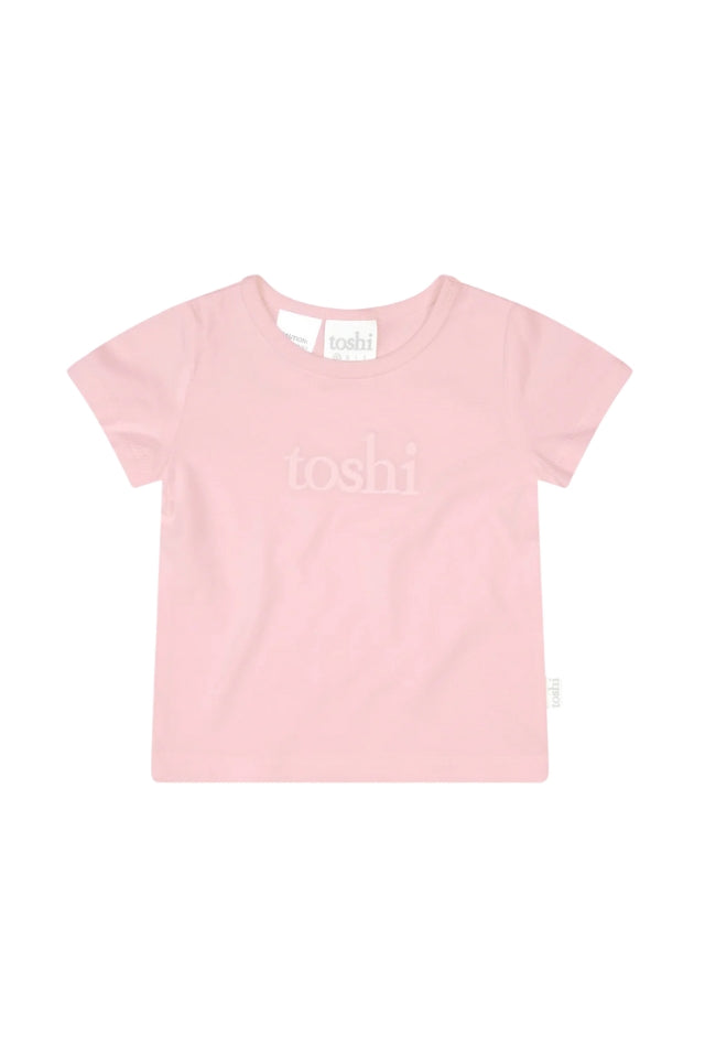 Dreamtime Organic Logo Tee - Peony