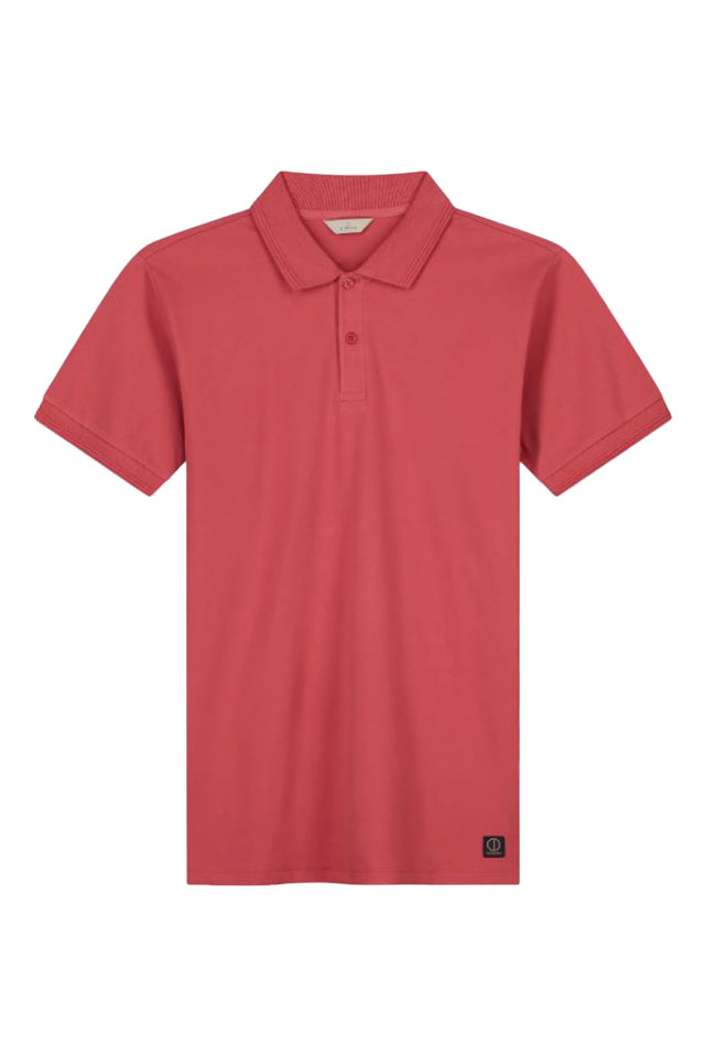 Dstrezzed 240020 Bowie Stretch Polo Faded Rose