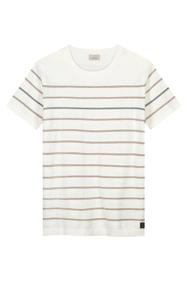 Dstrezzed 420030 Structure Stripe Tee White