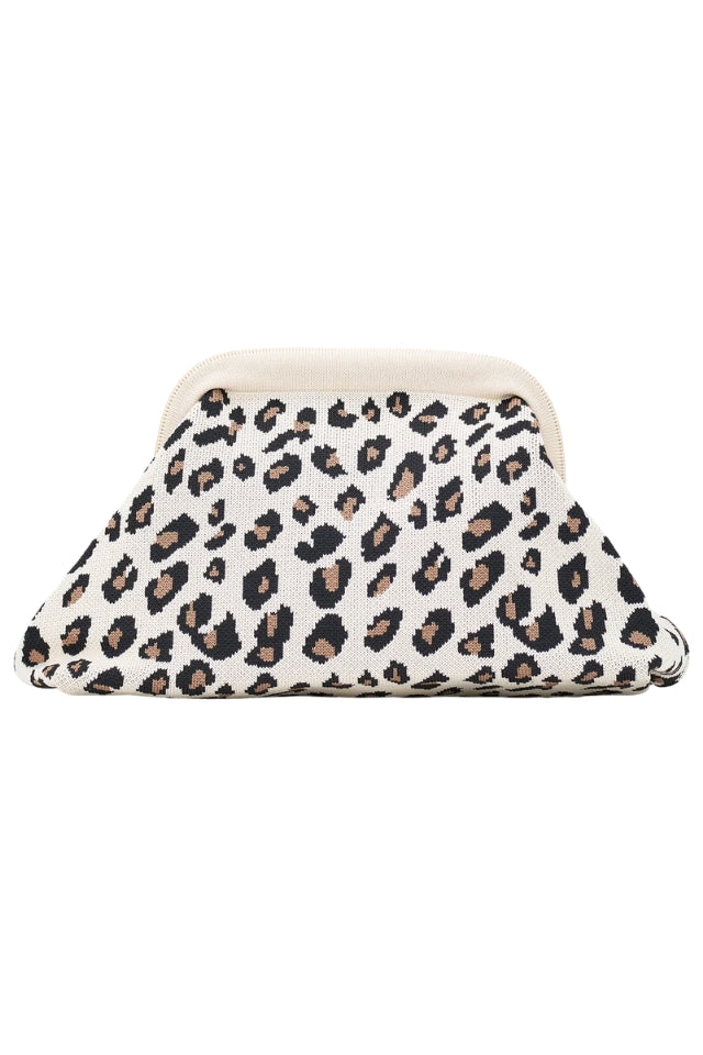 Dumpling Clutch - Leopard