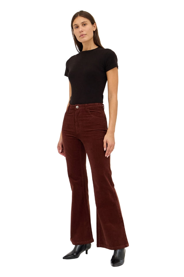 Eastcoast Flare Cord - Cognac