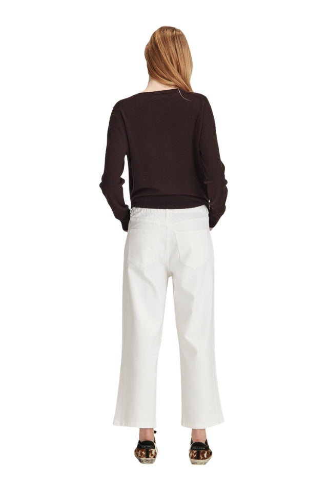 Eleanor Cashmere Sweater - Cocoa