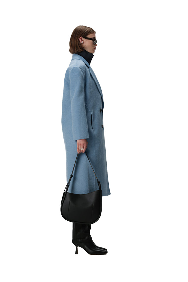 Elka Collective K32522 Analina Coat Cornflower Blue