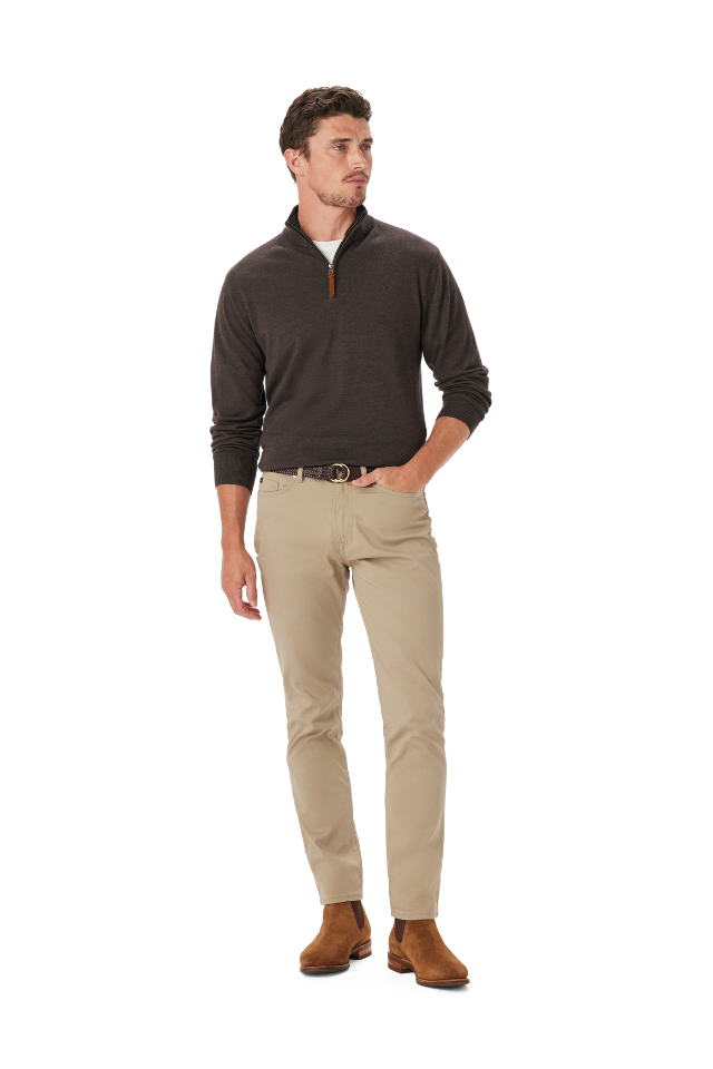 Ernest 1/4 Zip Merino Knit