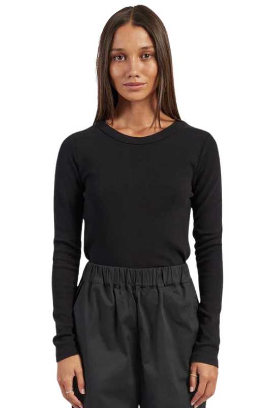 Essential Rib Long Sleeve