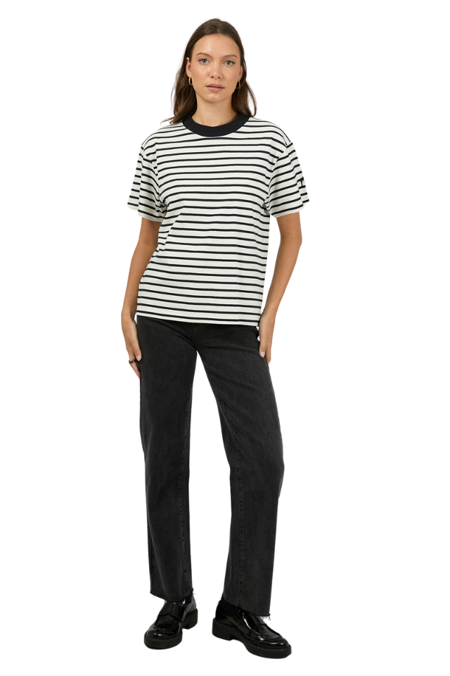 Eve Basic Stripe Tee