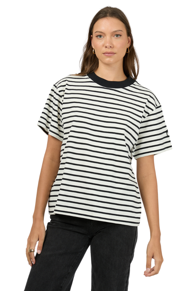 Eve Basic Stripe Tee