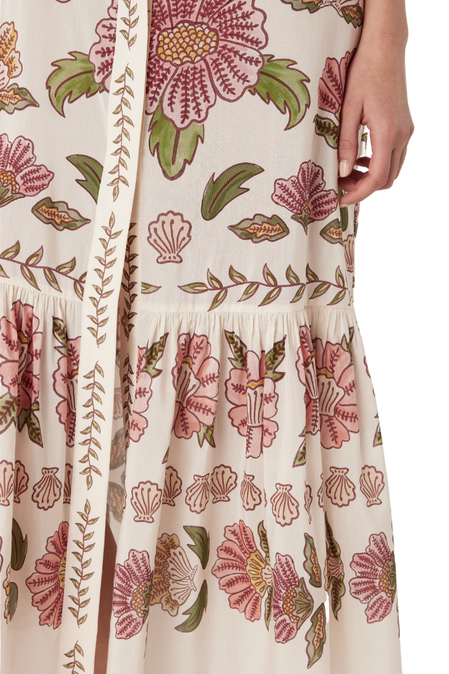 Evita Maxi Dress - Rosa Floral