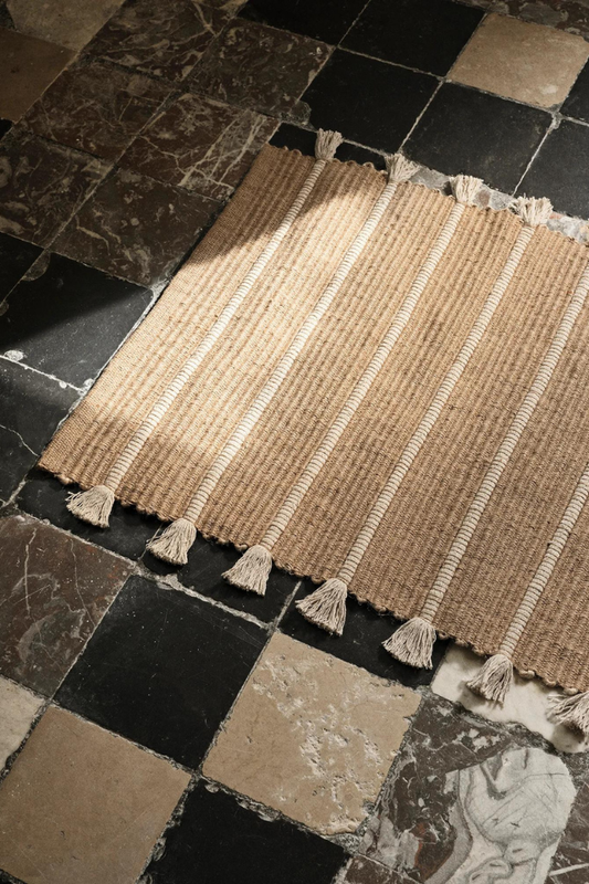 Ezra Rug - Natural, Off White