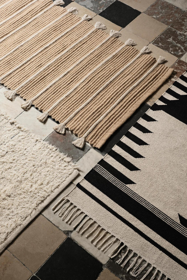 Ezra Rug - Natural, Off White