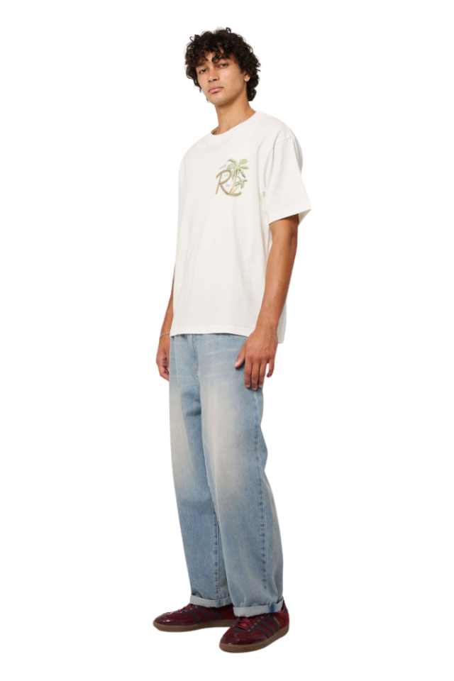 Ezy Palms Tee - Vintage White