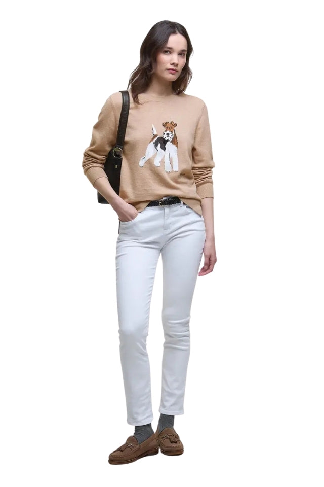 Fareham Knitted Jumper - Pale Camel
