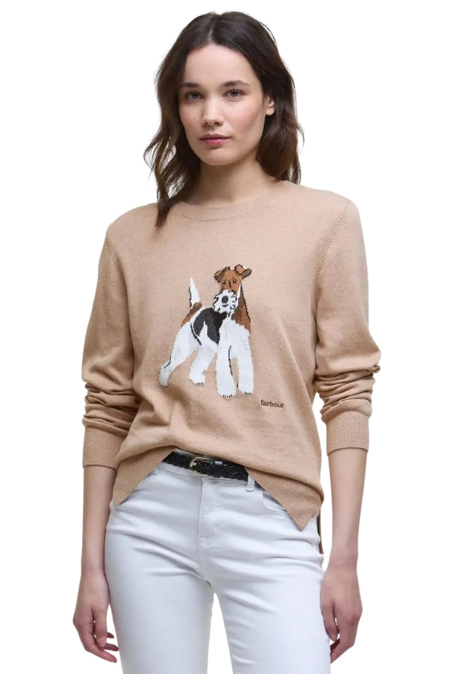 Fareham Knitted Jumper - Pale Camel