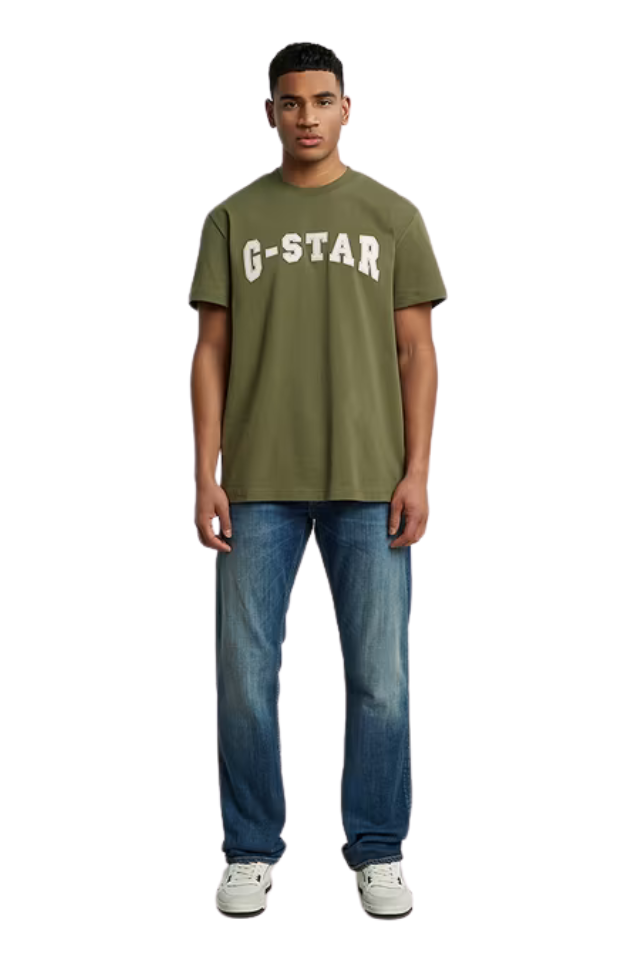 Felt Logo R Tee - Shadow Olive