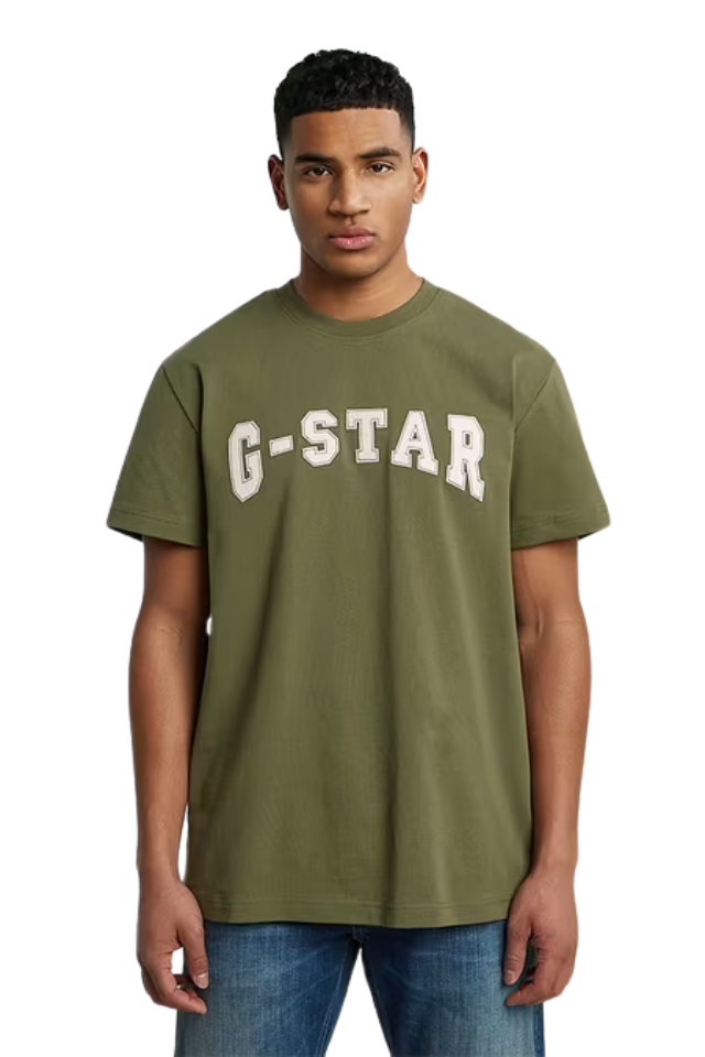 Felt Logo R Tee - Shadow Olive