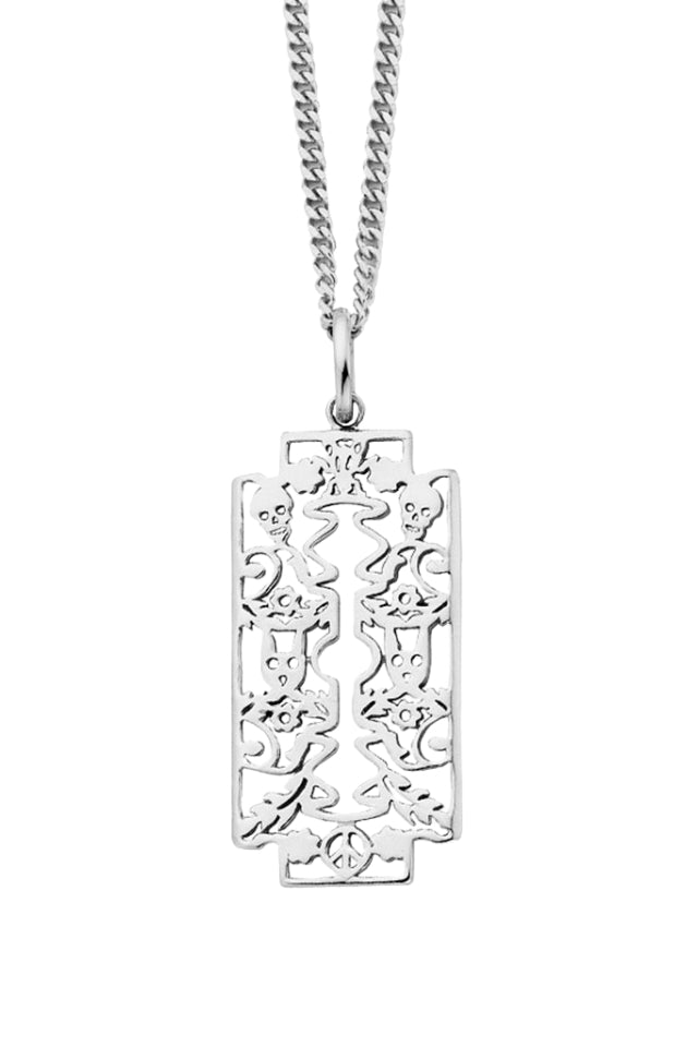 Filigree Razor Necklace 50cm