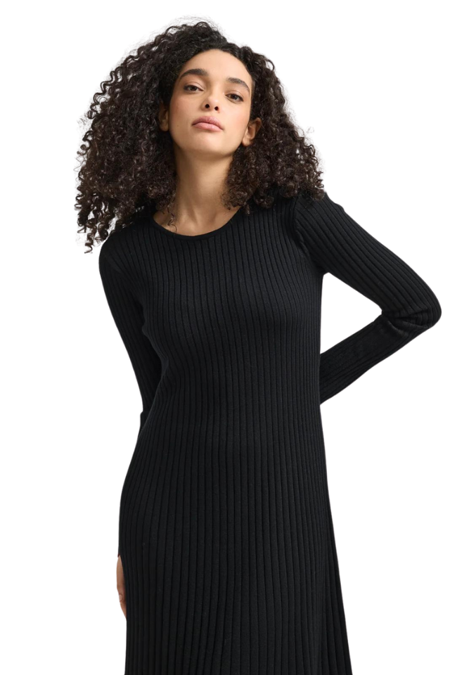 Fine Rib Dress
