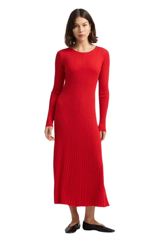 Fine Rib Dress