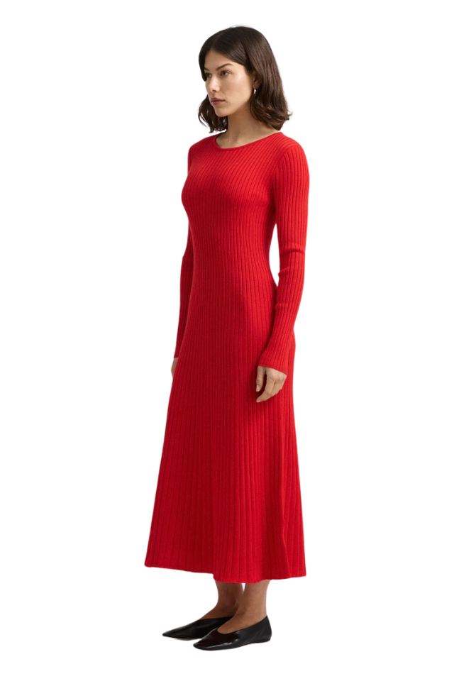 Fine Rib Dress