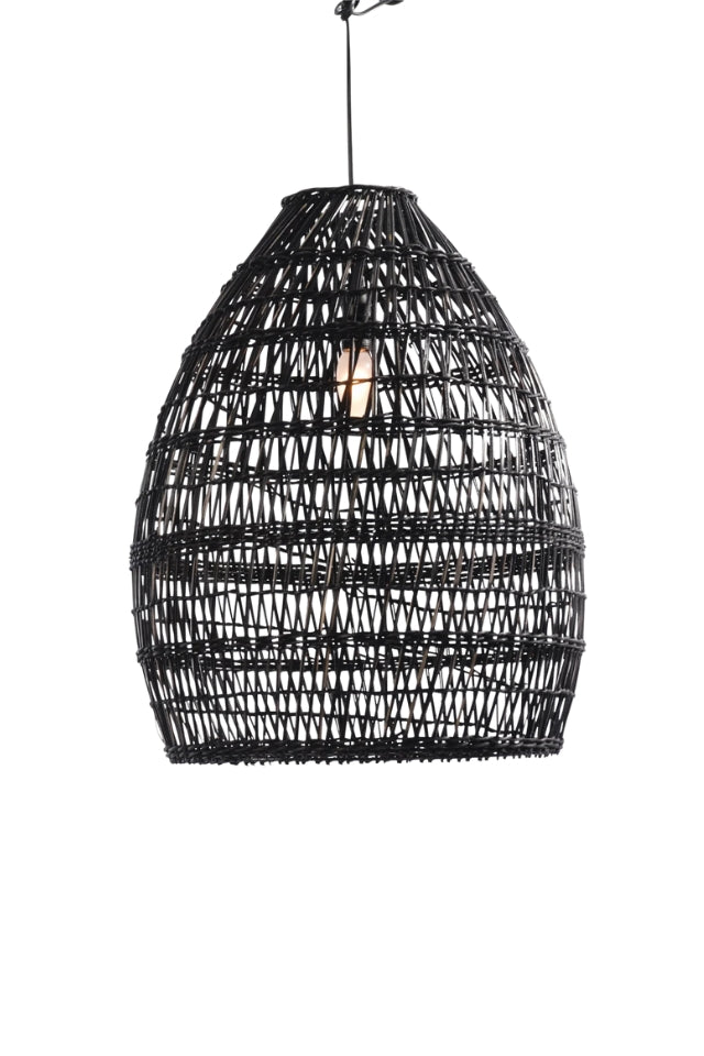Firth Large Lampshade - Blackwash