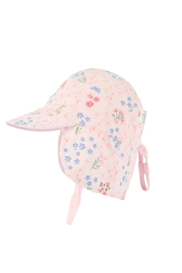 Down Under Flap Cap - Acacia Blossom