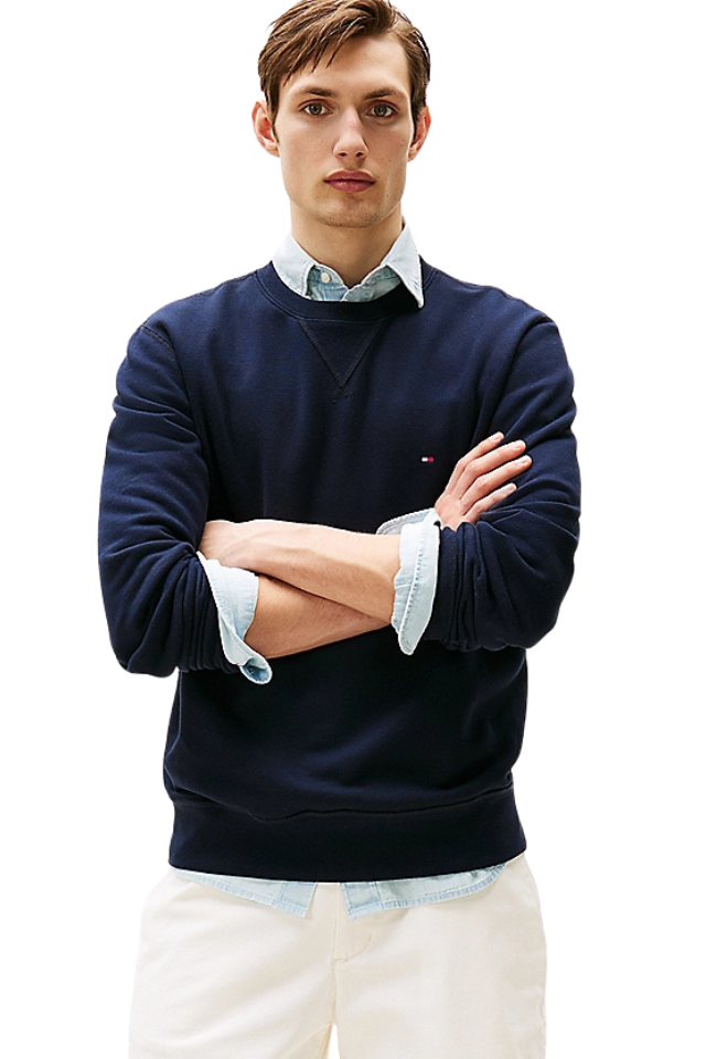 Essential Fleece Crew Neck - Desert Sky