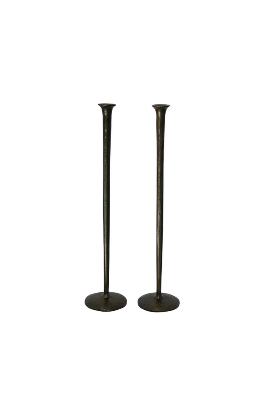 Forged Organic Style Candlestick