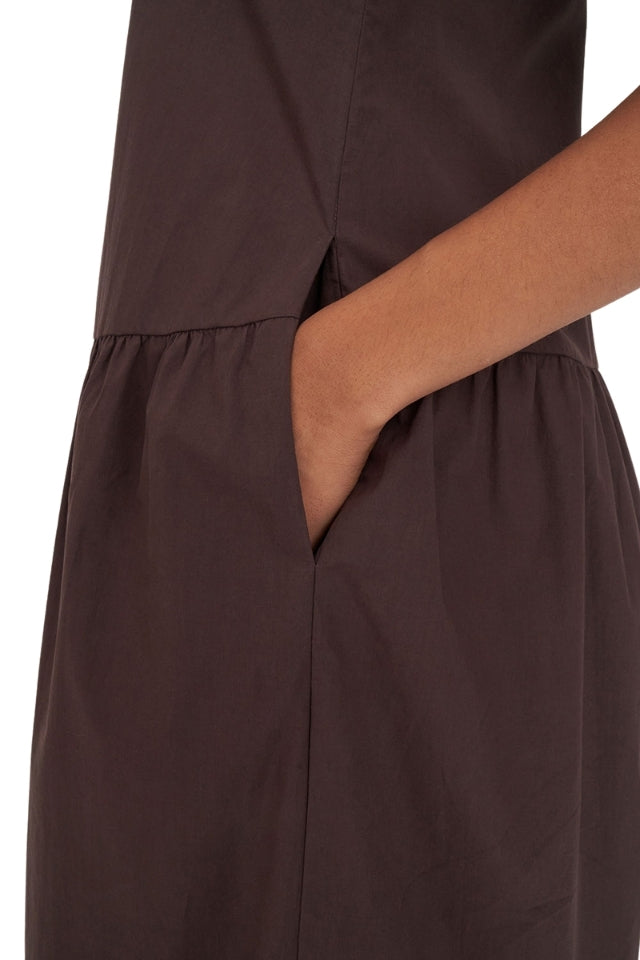 Freida Maxi Dress - Chestnut