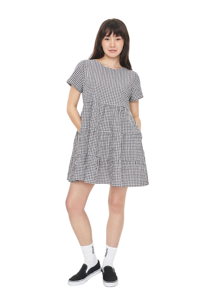 Catalina Milly Dress Black/Ivory
