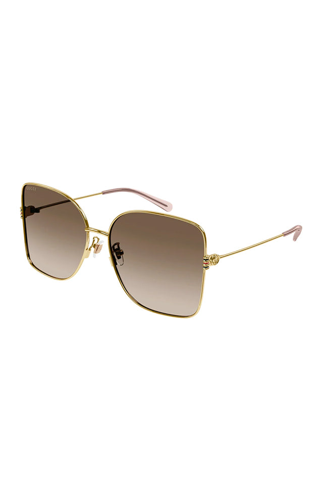 GG1282SA003 Gucci Gold Sunglasses