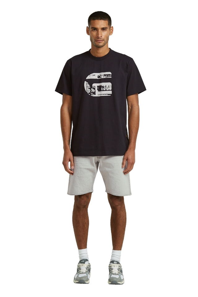G Icon Gr R T - Dk Black