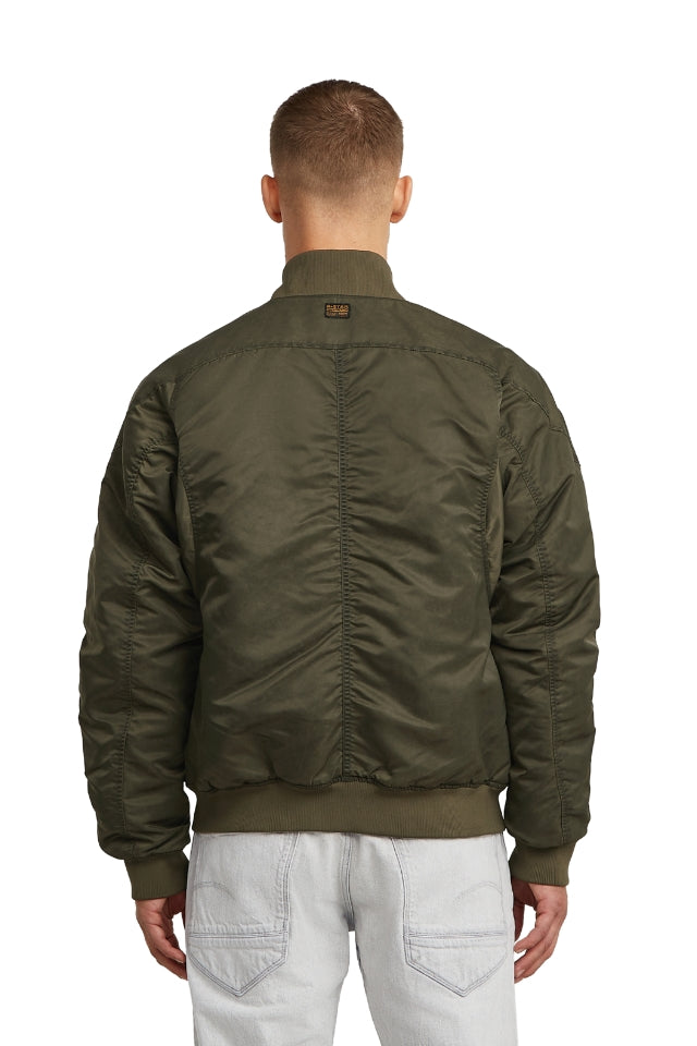 Ga-1 Lw Padded Bomber - Coated Shadow Olive