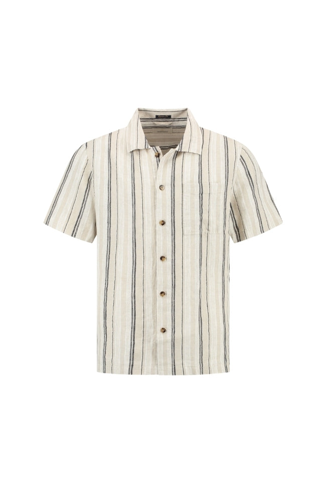 Gene Shortsleeve Shirt - Silver Birch