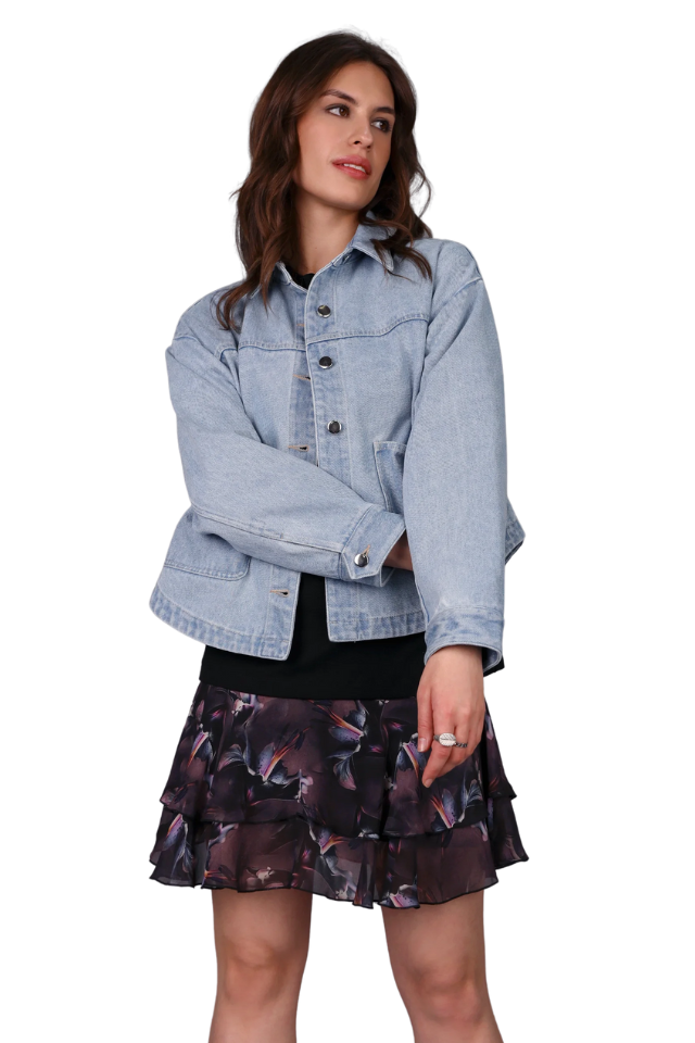 Ghost Print Skirt