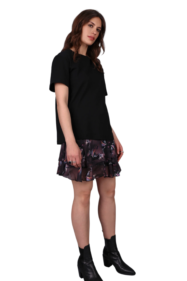 Ghost Print Skirt