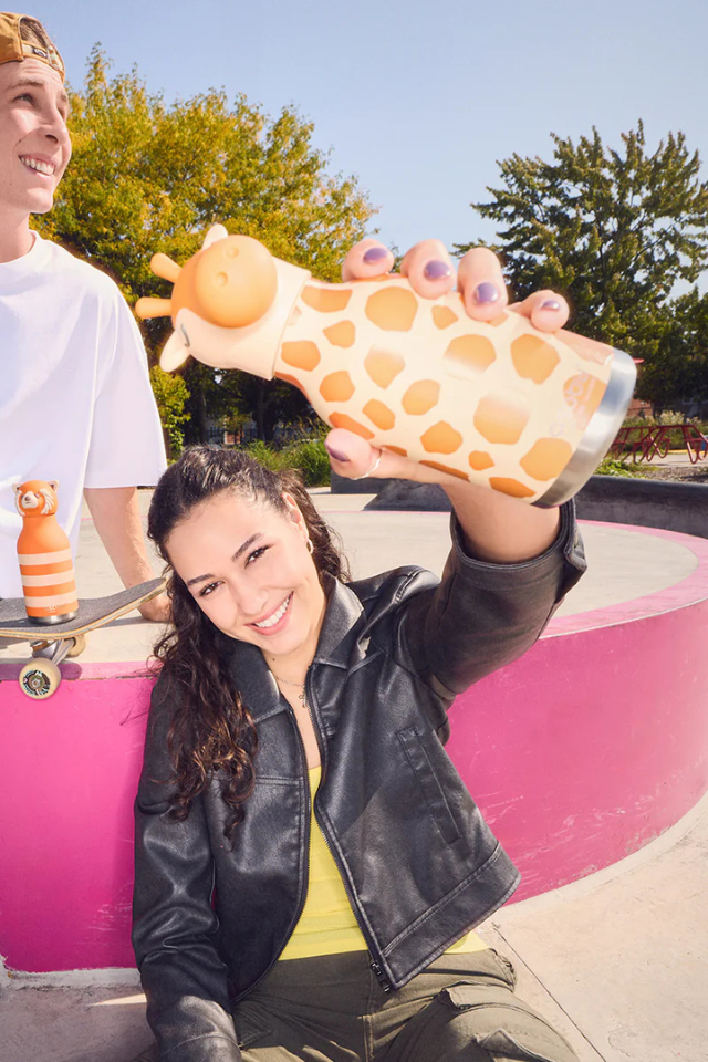 Bestie Bottle 460ml - Giraffe