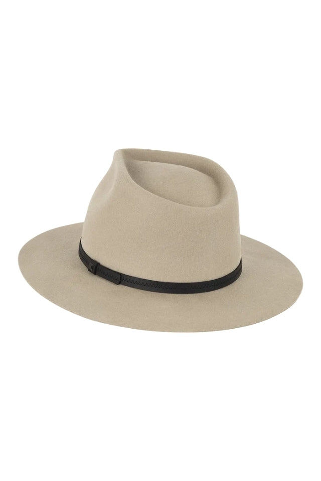 Goodwin Wide Brim Fedora - Natural