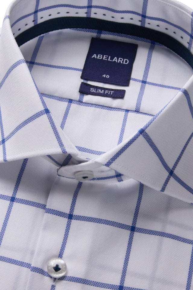 Grand Check-Single Cuff - Royal
