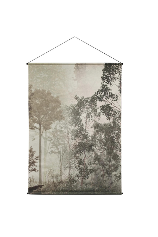 Hanging Wall Art - Green Trees