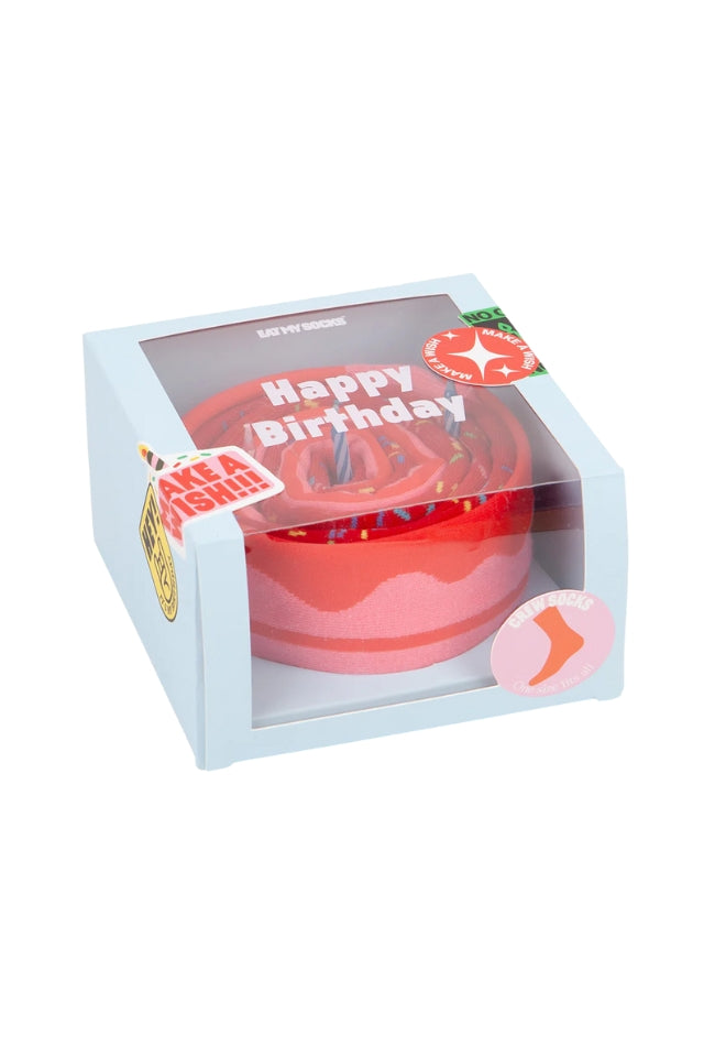Happy Birthday Socks - 2 Pairs