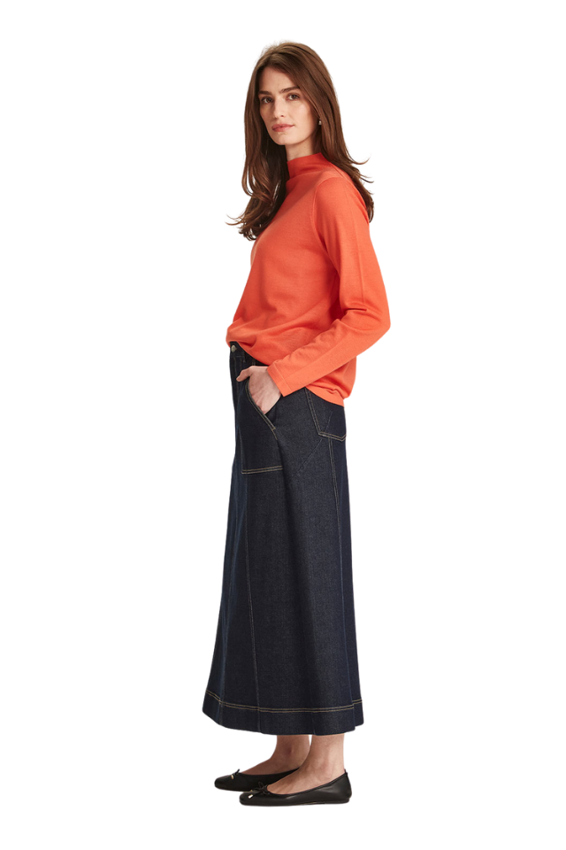 Harper Denim Skirt