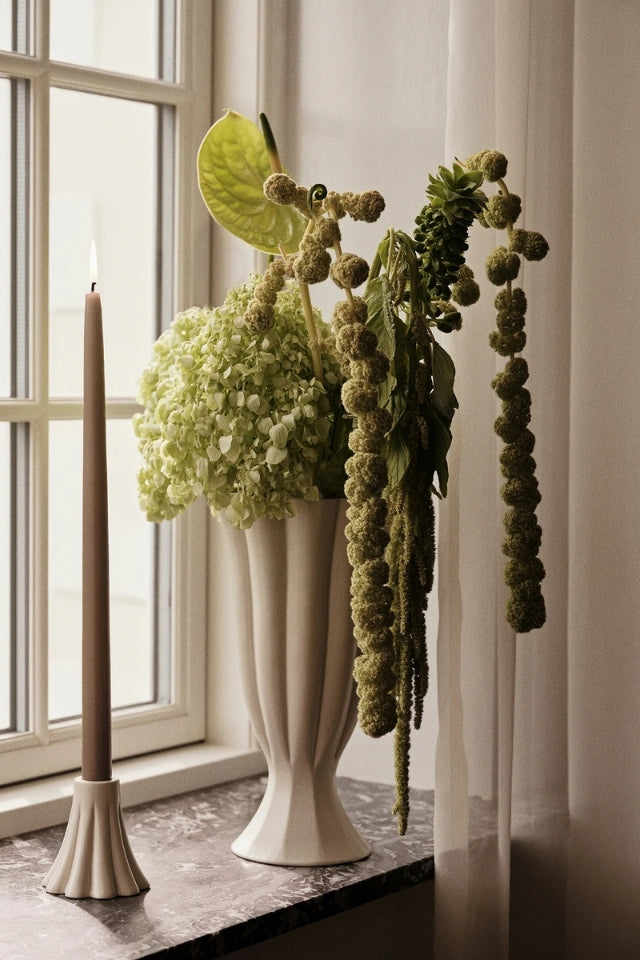 Candleholder Heli Small - Cream