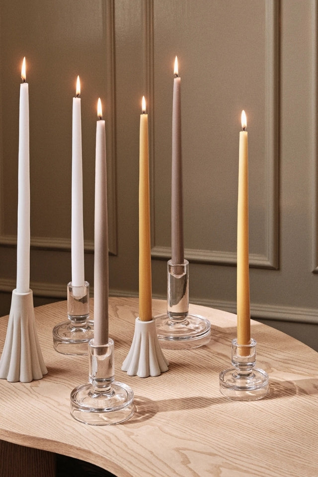 Candleholder Heli Large - Cream