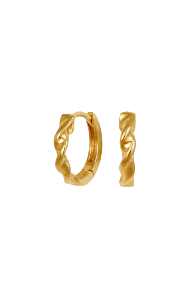 Helix Huggie Earrings