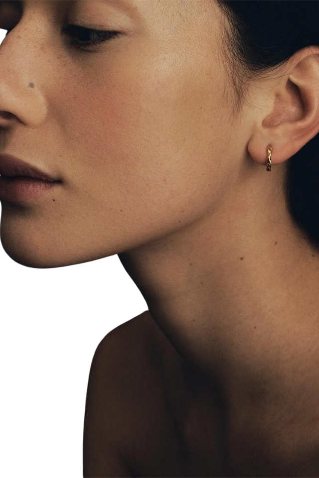 Helix Huggie Earrings