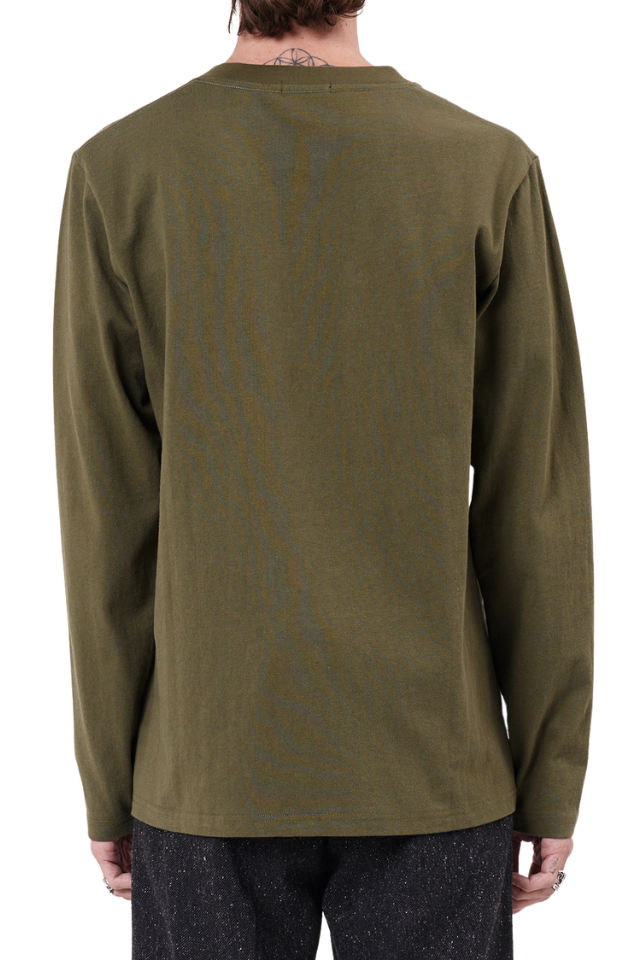 Henley LS Tee