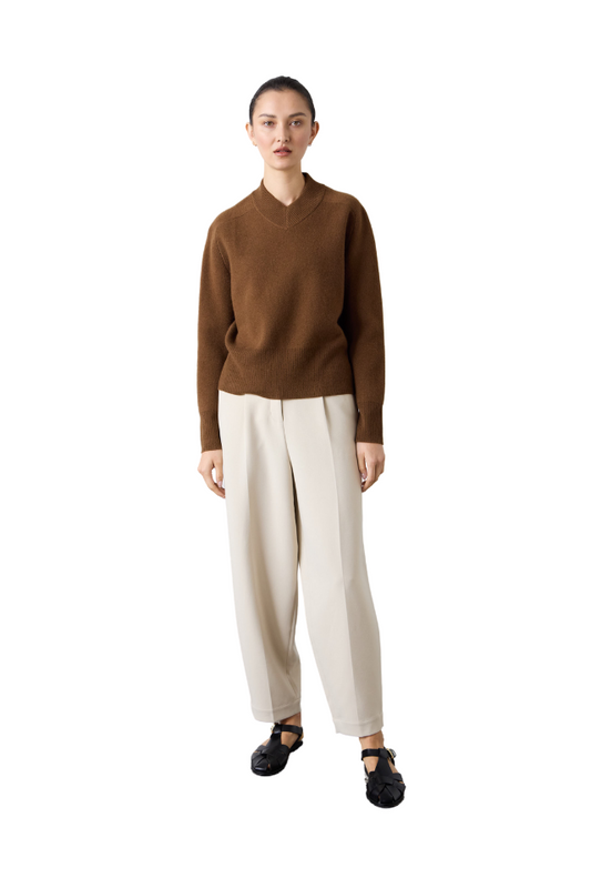 High V-Neck Sweater
