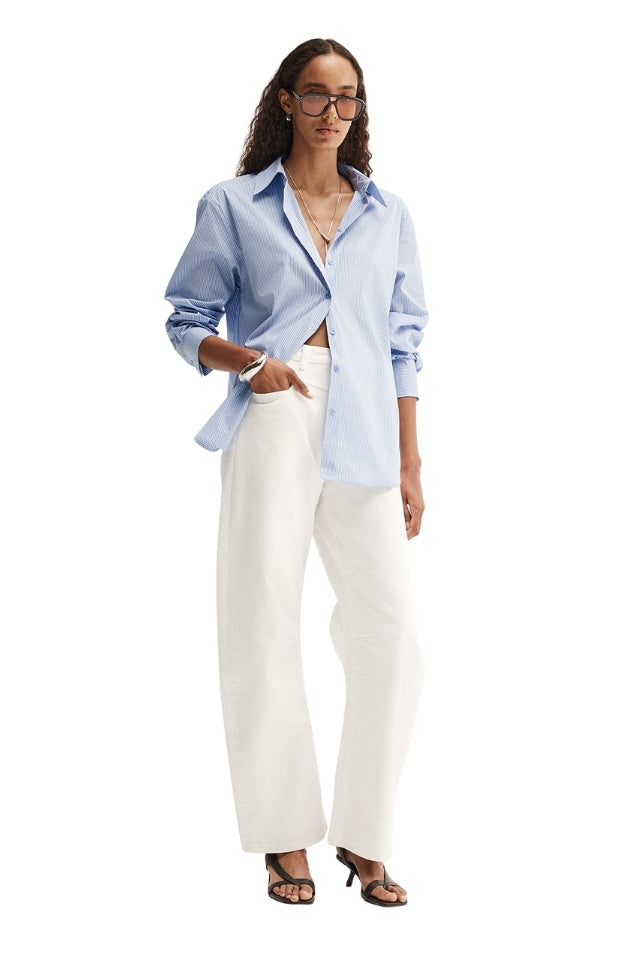 Holland Stripe Shirt - Blue Stripe