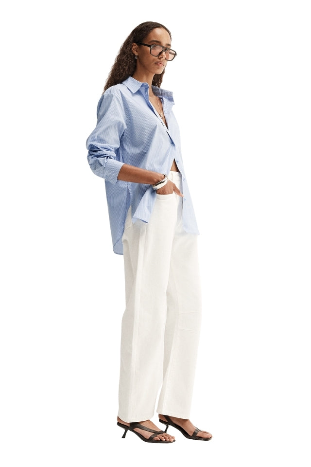 Holland Stripe Shirt - Blue Stripe