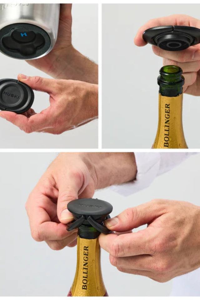 Huski Champagne Cooler - Brushed Stainless